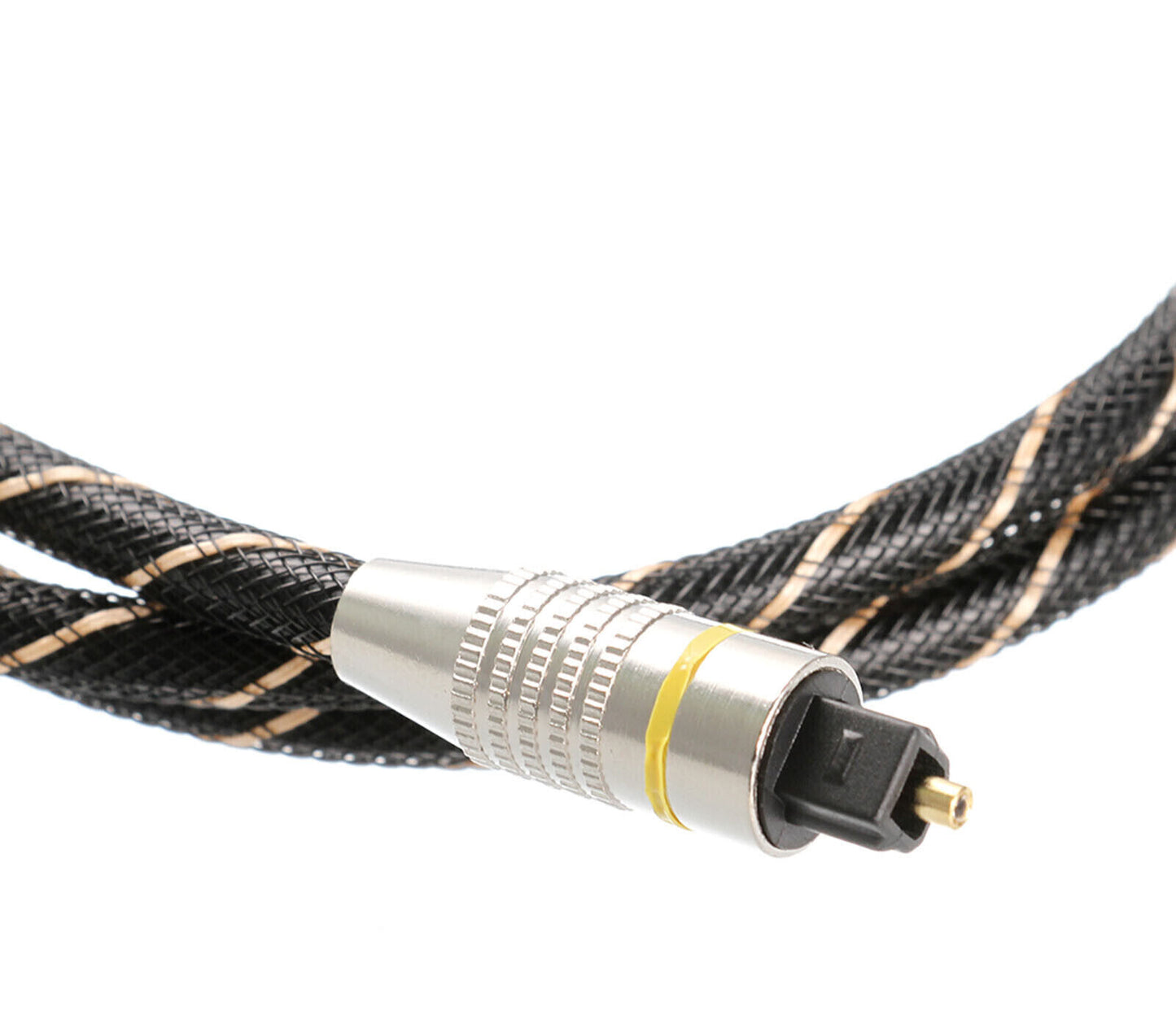 Cavo Audio Ottico Digitale Toslink OD 6.0 2MT Copertura Fibra Ottica Q-TK5