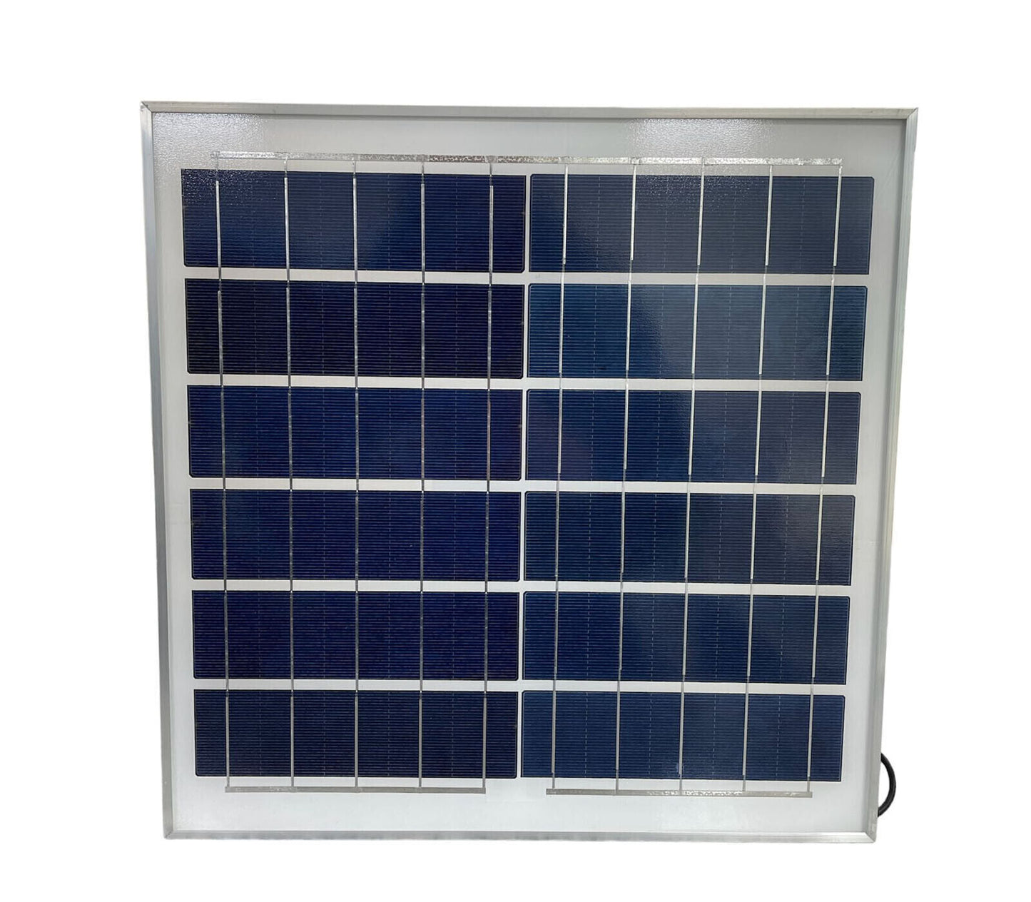 Solar-LED-Scheinwerfer 200 W mit Solarpanel-Ladeanzeige, kaltes Licht, angeklickt 