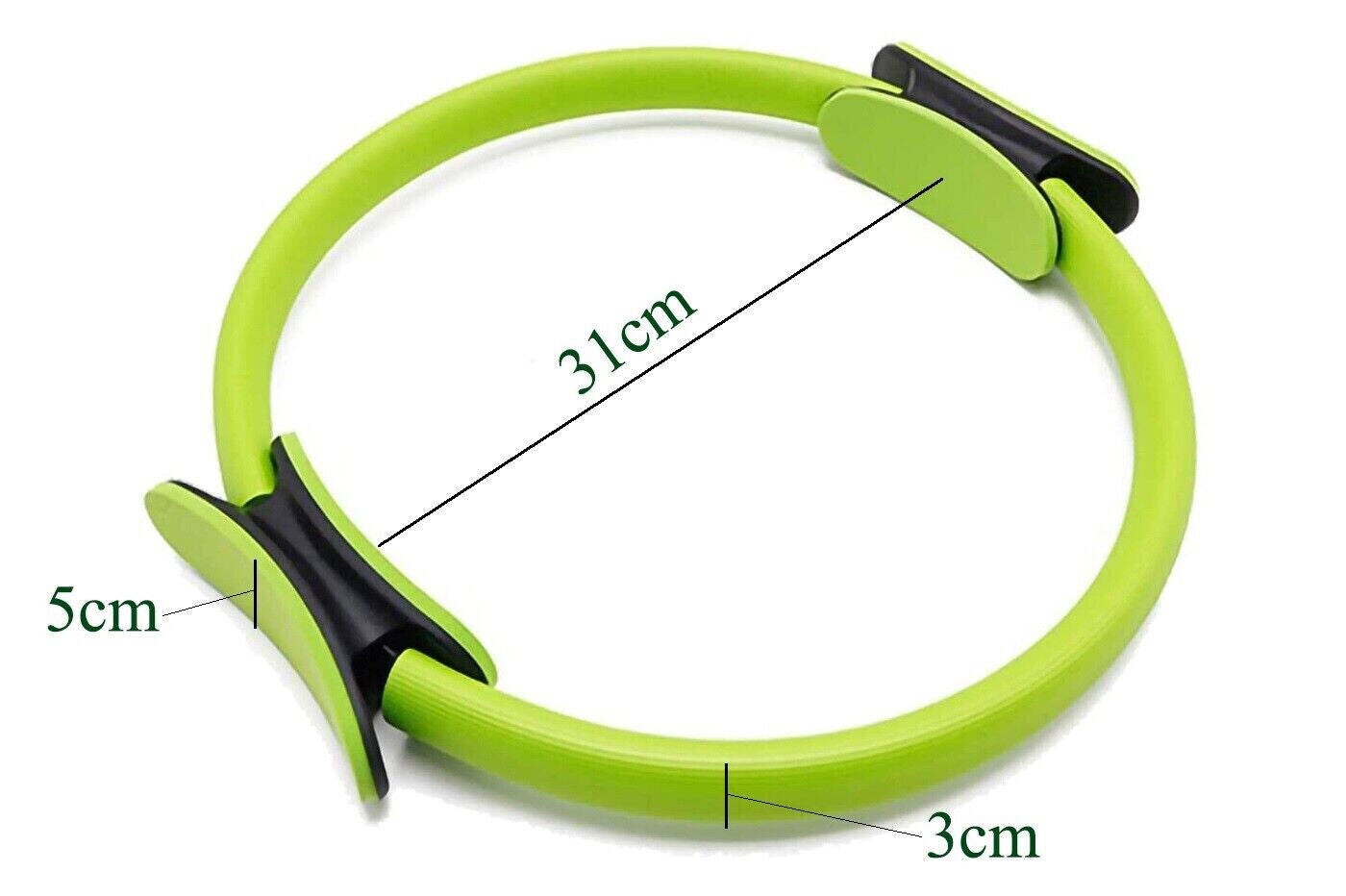 Anello pilates yoga tonificante braccia gambe resistenza yoga ring fitness