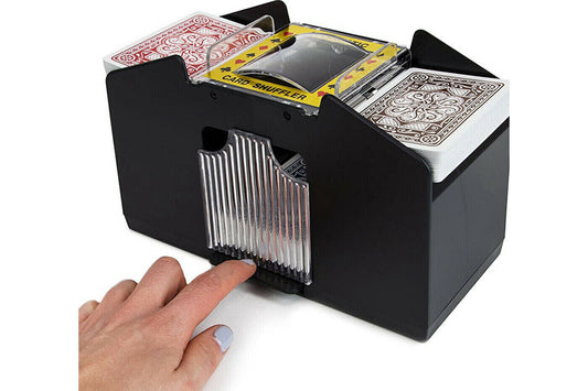 Mescolatore carte automatico 4 mazzi di carte poker gioco mescola a  batterie