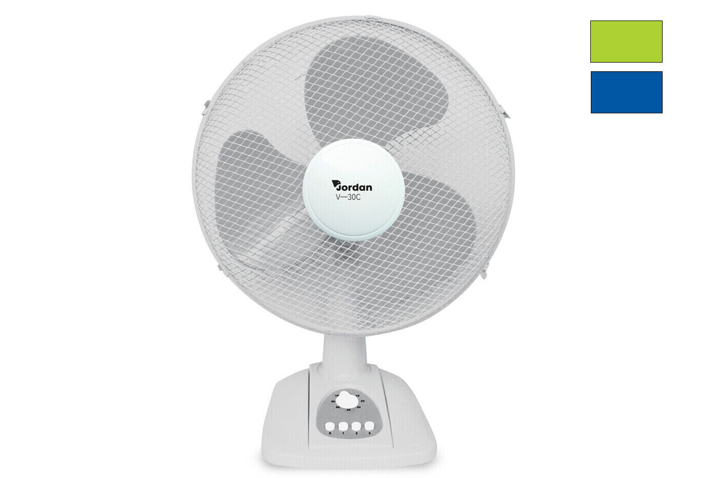 Ventilatore Appoggio Tavolo 50W 3 Pale 43cm Oscillante 3 Velocita V40D