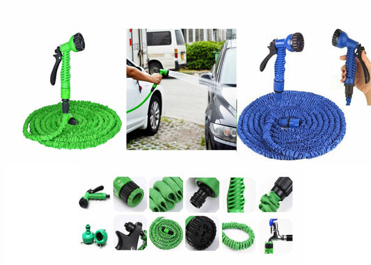 TUBO ESTENSIBILE GIARDINO GIARDINAGGIO MAGIC HOSE IRRIGAZIONE 15MT 22.5MT 30MT