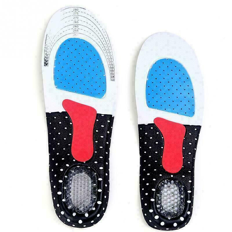 2 PAIA SOLETTE PLANTARE IN GEL SILICONE ORTOPEDICHE IDEALE PER LO SPORT UNISEX