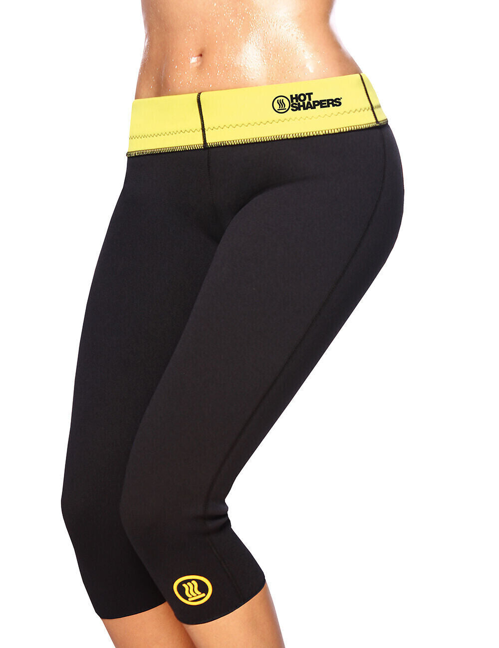 PANTALONE FITNESS PANTALONCINO HOT SHAPERS PALESTRA SNELLENTE FITNESS DIMAGRANTE