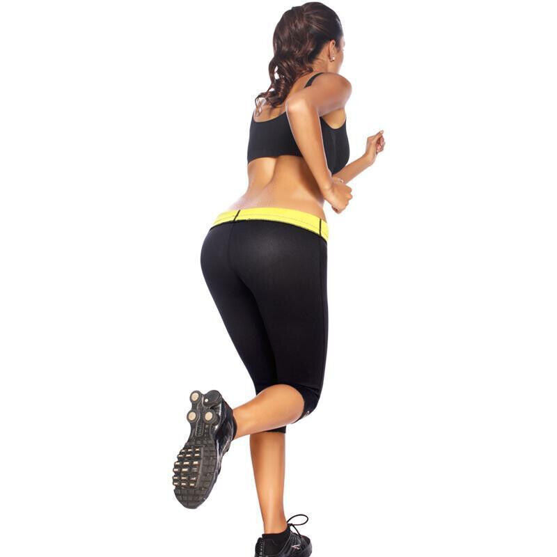 PANTALONE FITNESS PANTALONCINO HOT SHAPERS PALESTRA SNELLENTE FITNESS DIMAGRANTE