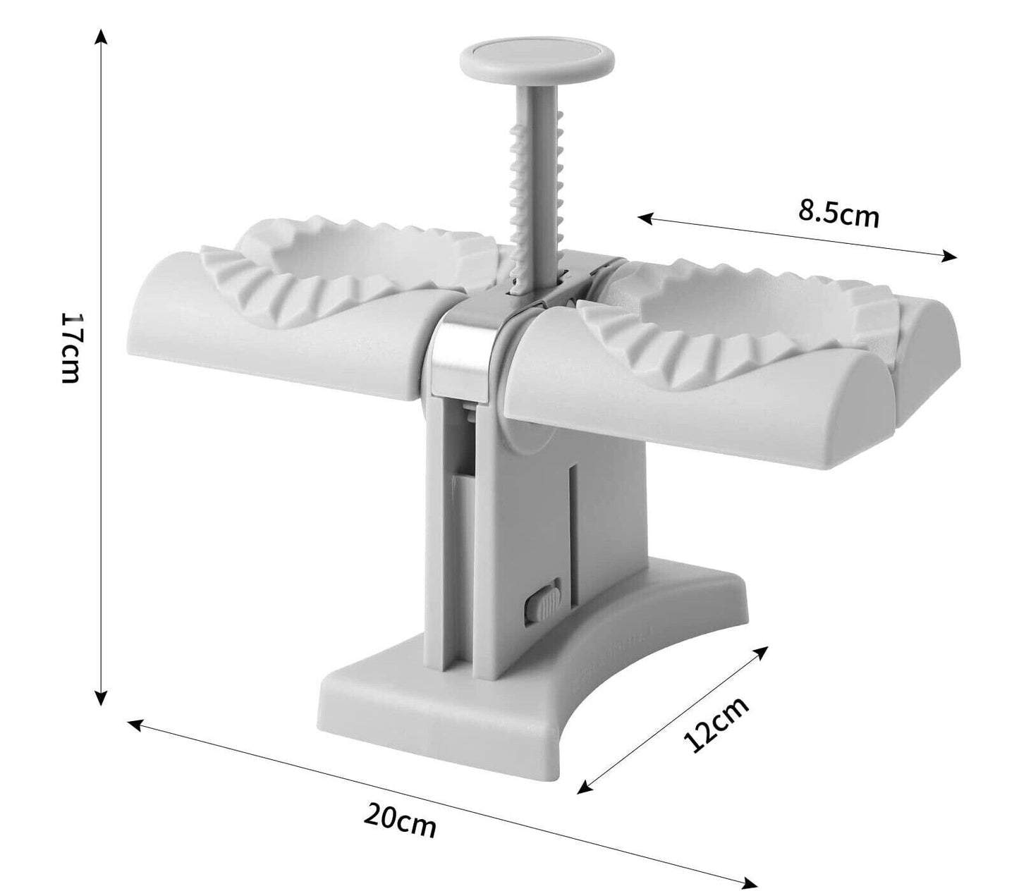 Stampo per Ravioli Cinesi Automatica Macchinetta Doppia Testa Manuale Gnocchi