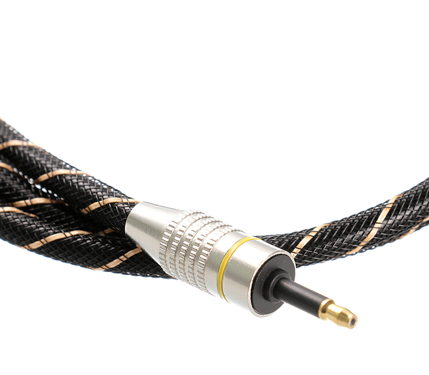 Cavo Audio Ottico Digitale Toslink OD 6.0 2MT Copertura Fibra Ottica Q-TK5