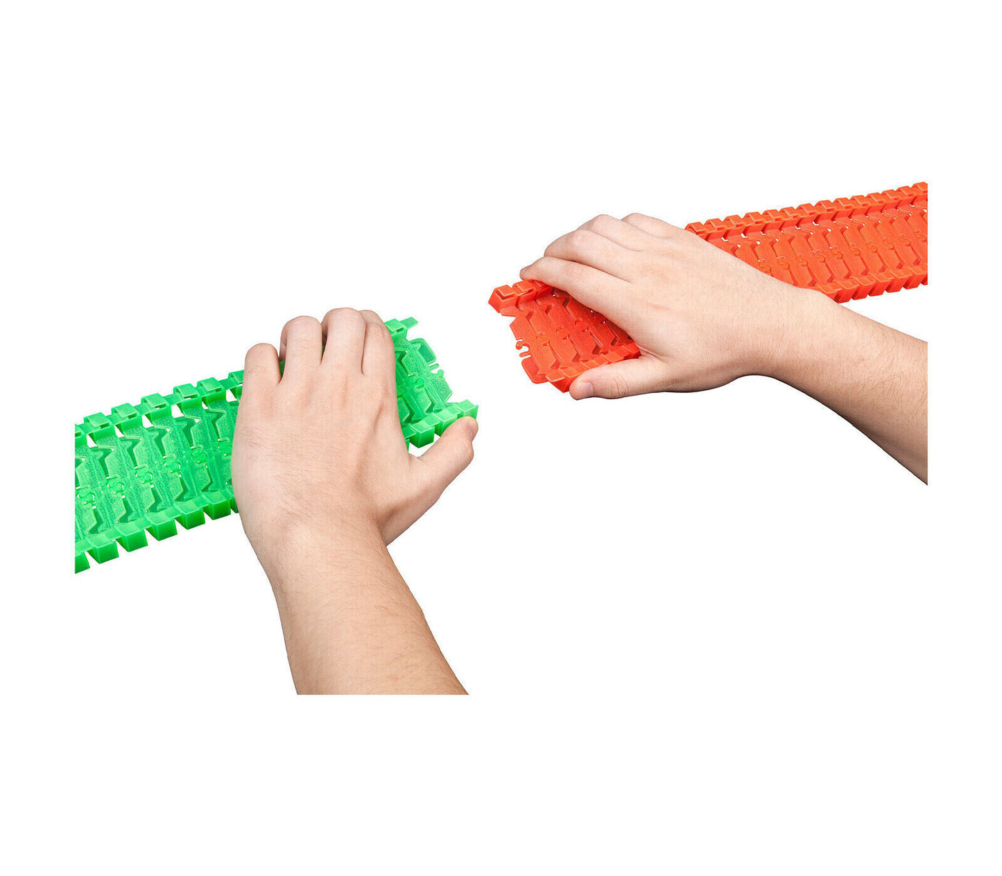 Pista Macchinine Luminosa Giocattolo Bambini Pista Flessibile Fluorescente 200PZ