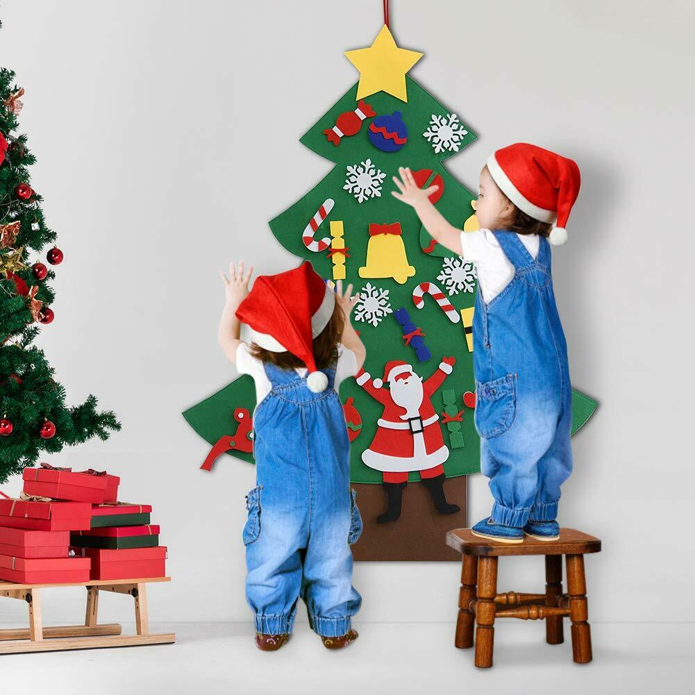 Set Albero di Natale In Feltro e Decorazioni 🎄