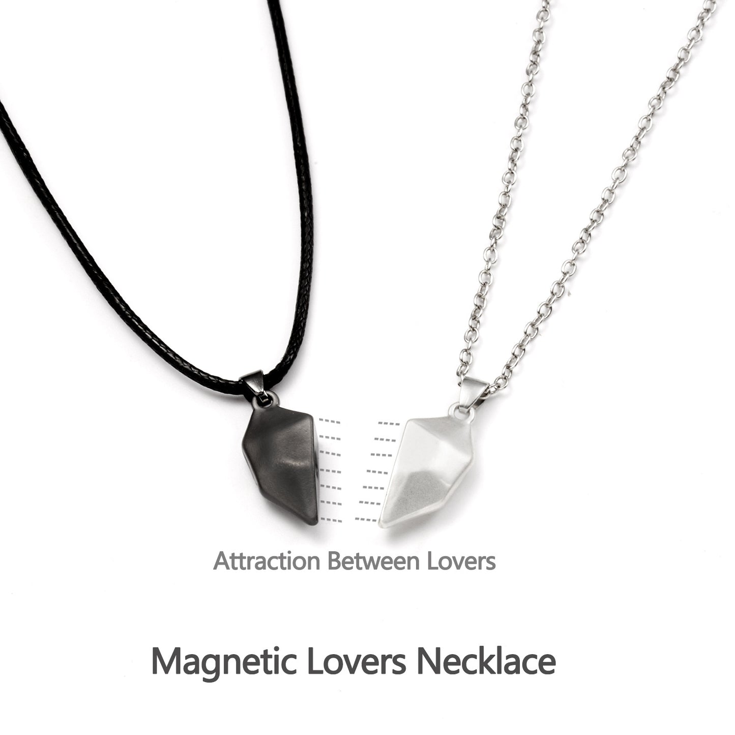 Cuore magnetico Heart Love (2 pz/set)